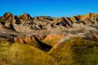 USA, South Dakota. Badlands National Park, Yellow Mounds Overlook Art Print
